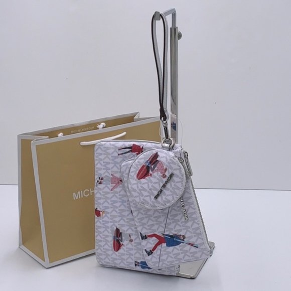 MICHAEL KORS JET SET GIRLS MULTIFUNCTIONAL WRISTLET TRIO BRIGHT WHITE MULTI - Picture 1 of 16